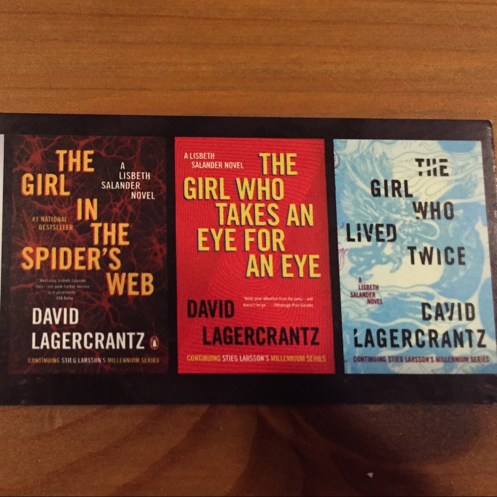 3 David Lagercrantz books